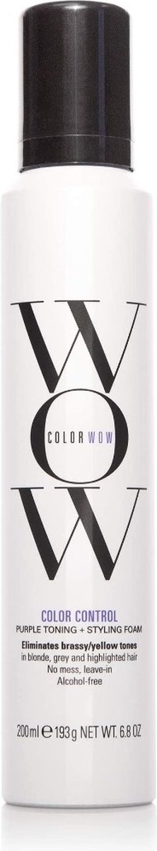 Color Wow Color Control Purple Toning and Styling Foam - 200 ml