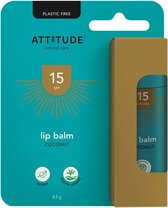 Attitude - Lip Balm Coconut SPF 15 Plastic Free - 8.5gr