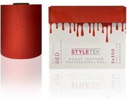 Styletek - Big Apple Red Embossed Folie - 100M