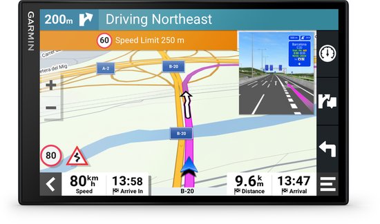 Garmin Drivesmart 86 LMT-S - Autonavigatie - Hands-Free bellen - HD 8 inch scherm - Spraakbesturing - Live verkeersinformatie