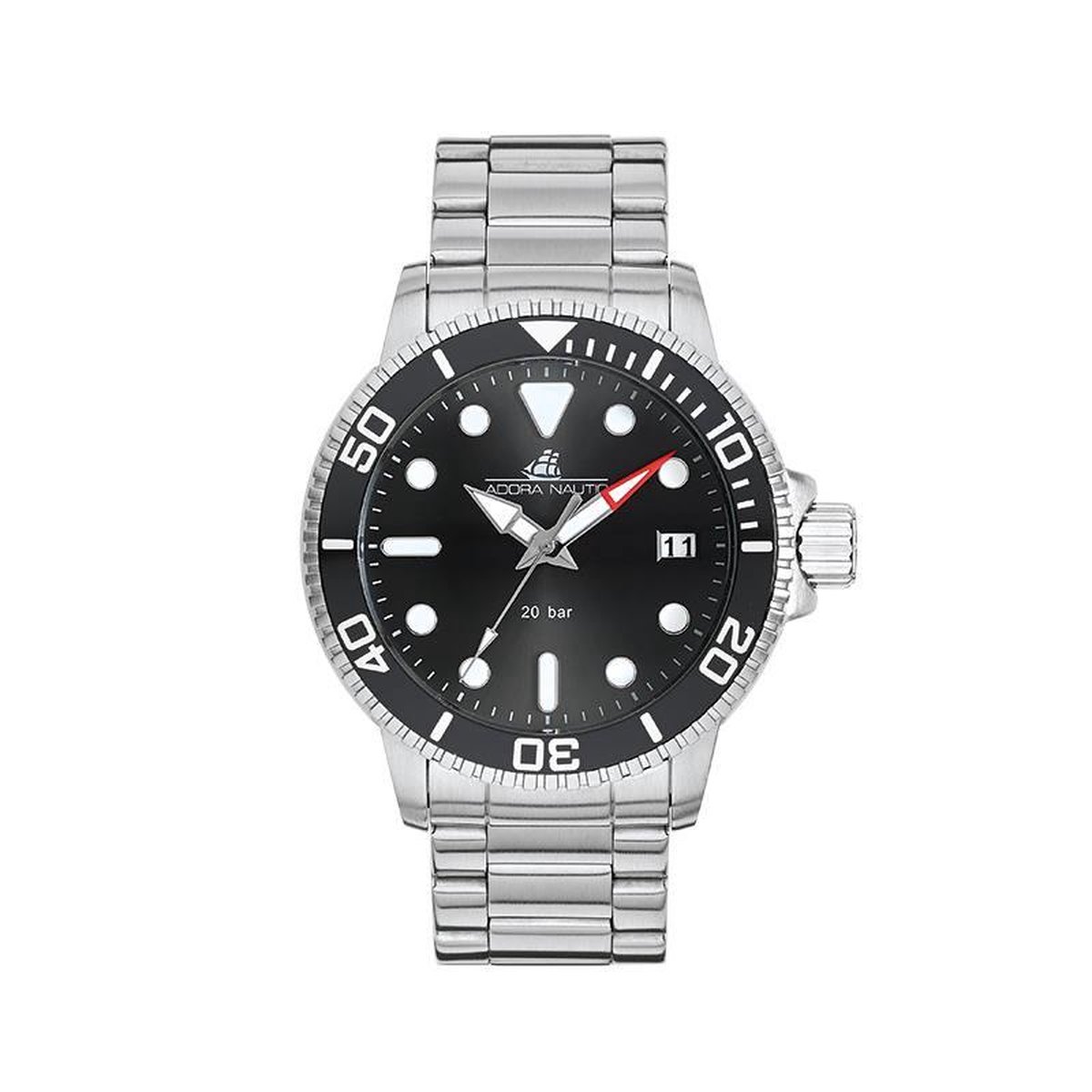 Herenhorloge 20bar waterdicht - Adora Nautic- met datumaanduiding AN2218