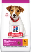 4x Hill's Science Plan Hondenvoer Puppy Small - Mini Kip 3 kg