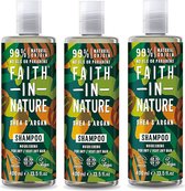 Faith in Nature - Shea & Argan Shampoo - 400ml - 3 Pak