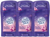 Lady Speed Stick Wild Freesia Deodorant Stick - 24H Zweet Bescherming - 3 x 45g