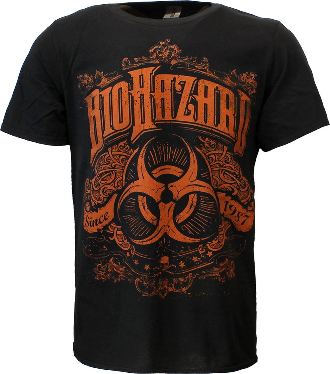 Biohazard Since 1987 T-Shirt - Officiële Merchandise - S