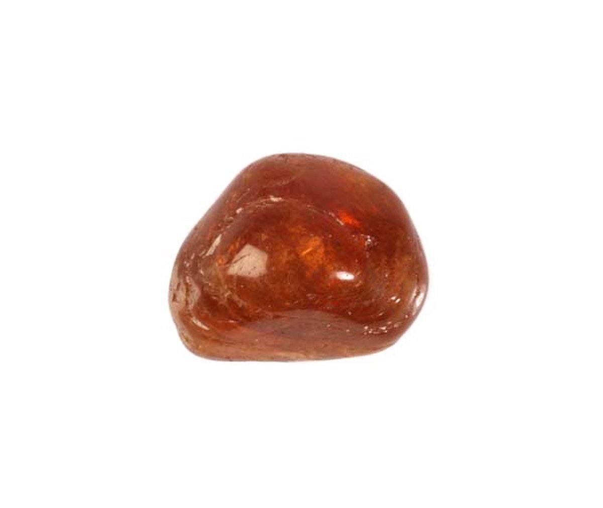 Hessoniet (granaat) steen getrommeld 5 - 10 gram