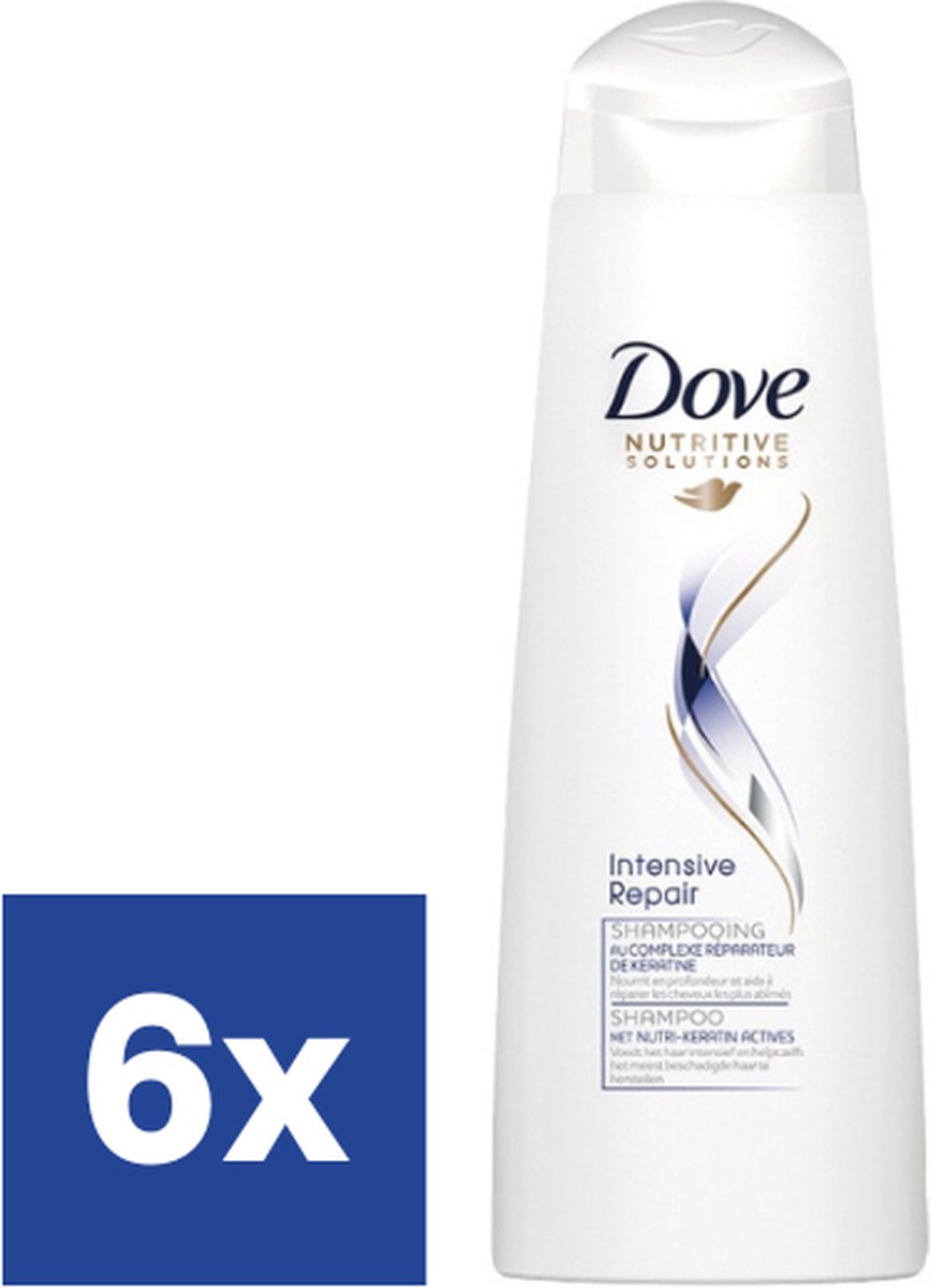 Dove Intense Repair Shampoo - 6 x 200 ml