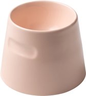 Tower Ergonomische Kattenvoerbak roze - Voerbak - Drinkbak - Design