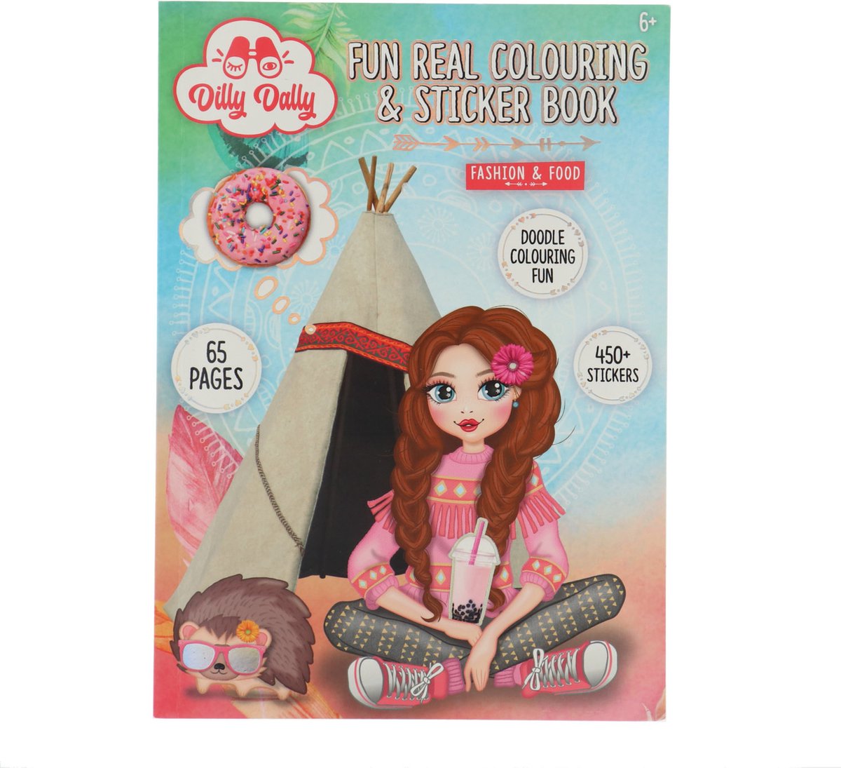 Kleur- En Stickerboek Dilly Dally