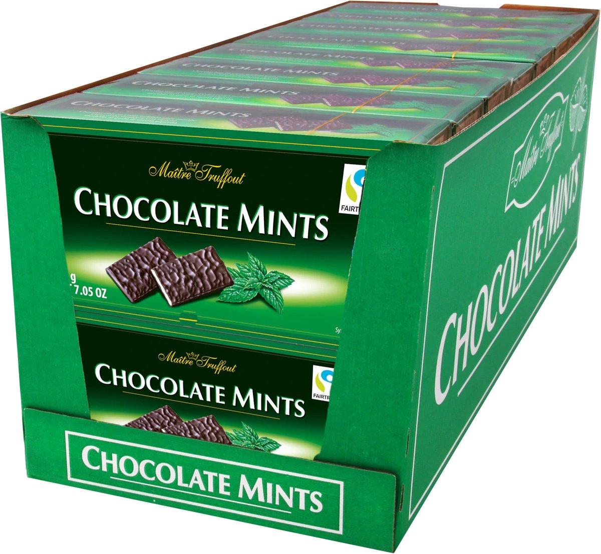 Nestlé After Eight - Fines feuilles de chocolat noir à la menthe, 200 g