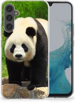 Bumper Hoesje Geschikt voor Samsung Galaxy A34 Smartphone hoesje Panda
