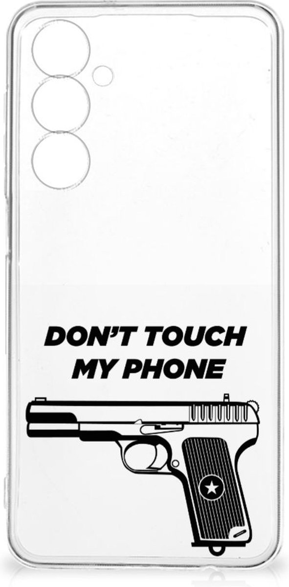 Back Cover voor Samsung Galaxy A54 5G Silicone-hoesje Pistol DTMP