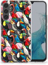 Leuk TPU Backcase Geschikt voor Samsung Galaxy A34 Telefoon Hoesje Birds
