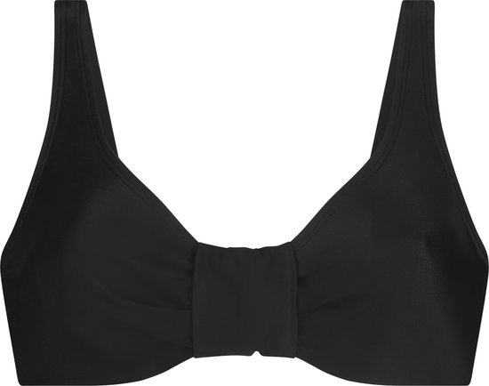 Hunkemöller Dames Badmode Niet-voorgevormde beugel bikinitop Luxe - Zwart - maat D80