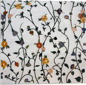Acrylglas - Bloemen met Witte Achtergrond - 50x50 cm Foto op Acrylglas (Wanddecoratie op Acrylaat)