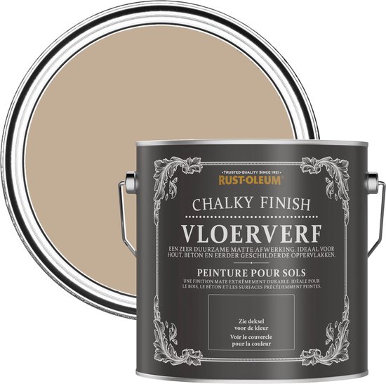 Rust-Oleum Bruin Vloerverf - Gezouten karamel 2,5L