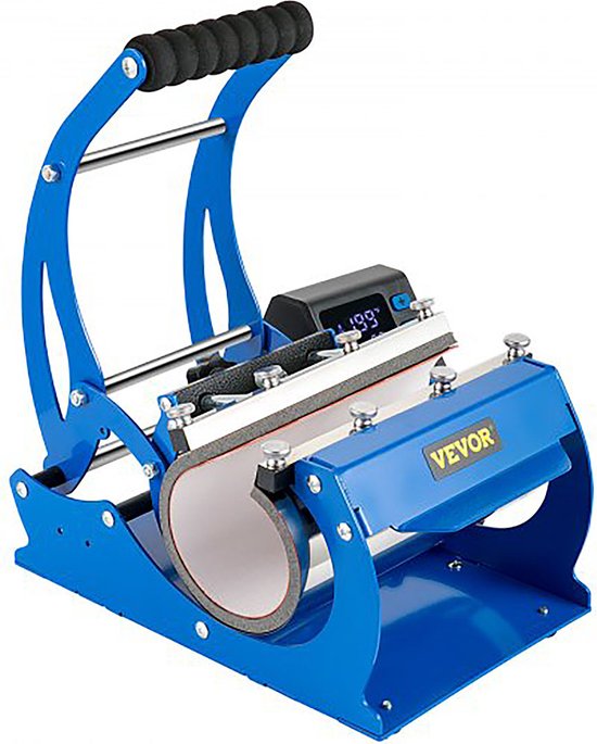 Uennm Mini-hittepers, doe-het-zelf transferpers met 3 warmtestanden, persmachine, kleine HTV-vinylfittingen, draagbaar, warmtepers voor kleding, schoenen Uennm Mini-hittepers, doe-het-zelf transferpers met 3 warmtestanden, persmachine, kleine HTV-vinylfittingen, draagbaar, warmtepers voor kleding, schoenen