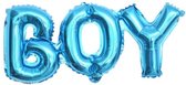 Folie ballon Boy blauw - ballon - boy - babyshower - genderreveal - folie ballon