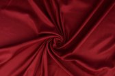 15 meter stretch voering - Bordeaux rood - 100% polyester