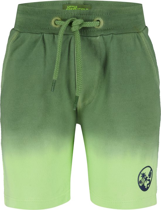 4PRESIDENT Korte Broek Jongens Short - Green Tie dye - Maat 74
