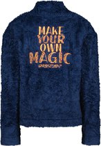 4PRESIDENT Sweater meisjes - Pageant Blue - Maat 110 - Meisjes trui