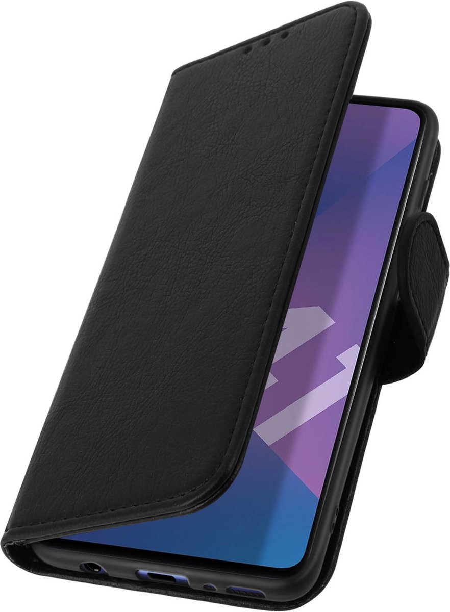 Geschikt voor Samsung Galaxy A41 Bookcover Video Support Functie zwart