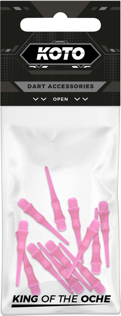 KOTO Soft Tip Dart Points Pink - Darts