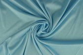 55 meter stretch voering - Aqua blauw - 100% polyester