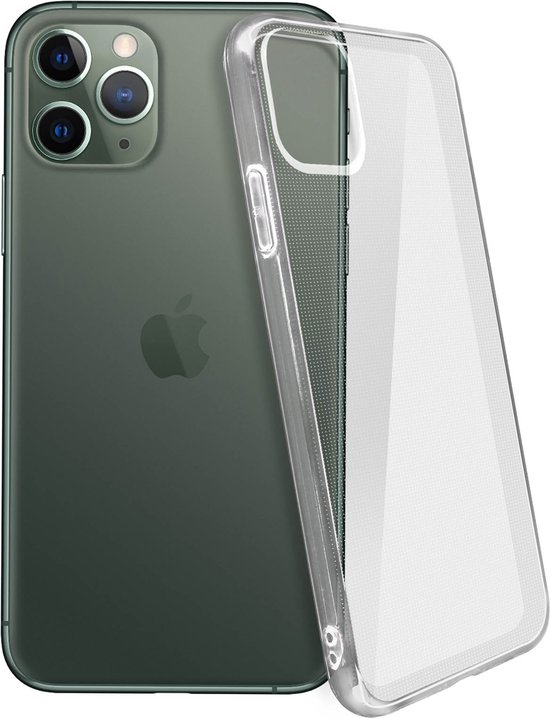 Convient pour Apple iPhone 11 Pro Max Coque Résistant Souple Flexible Gel  Silicone... | bol.com