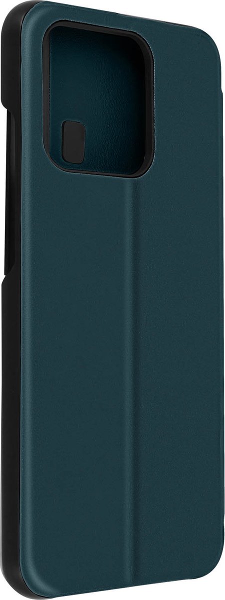Geschikt voor Xiaomi Redmi 10C Folio Hoes Translucent Rigid Protection groen