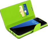 Geschikt voor Samsung Galaxy S7 Edge Wallet Case Video-ondersteuningsfunctie nachtblauw