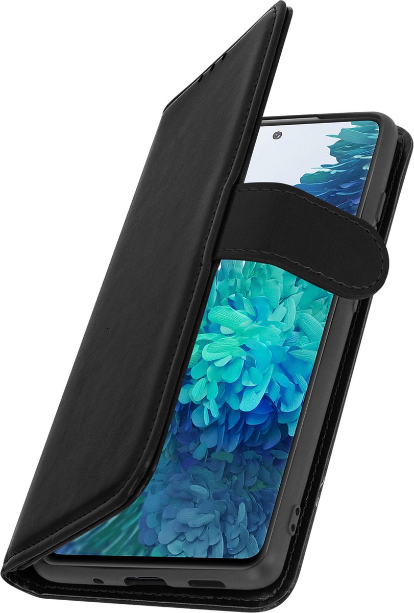 Geschikt voor Samsung Galaxy S20 FE Wallet Case Kaarthouder zwart