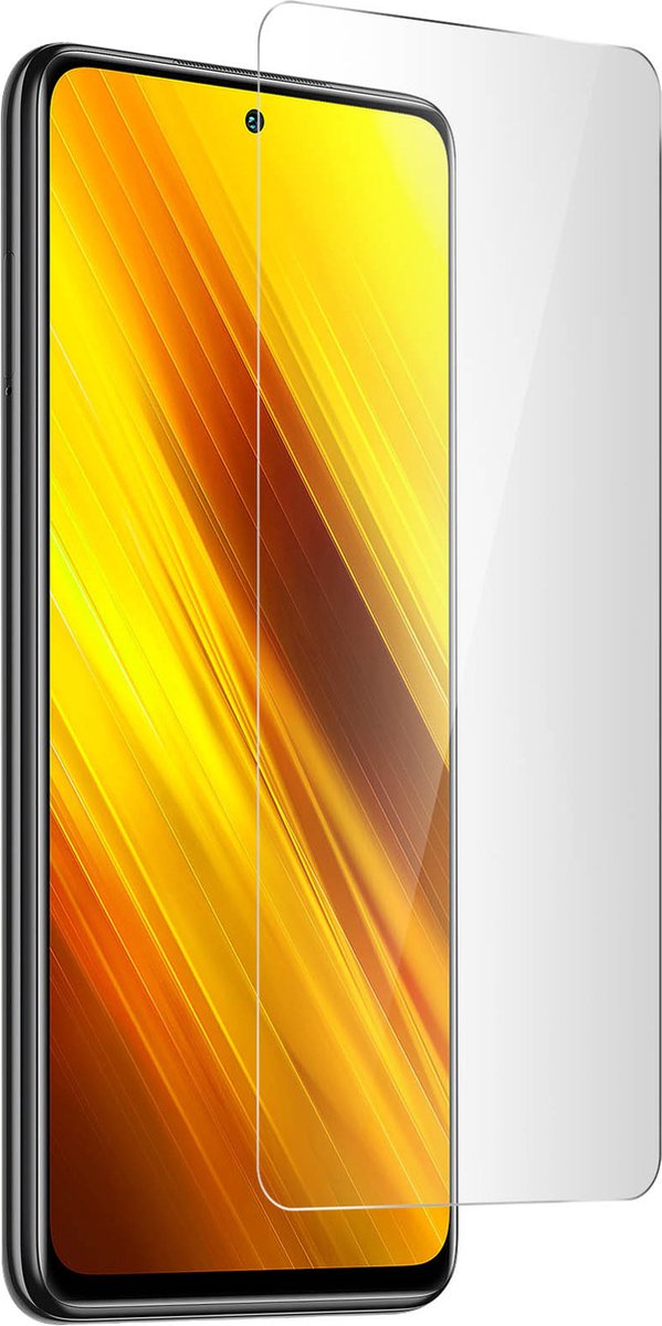 Gehard Glas Geschikt voor Xiaomi Poco X3/X3 Pro 9H Anti-vlekken transparant