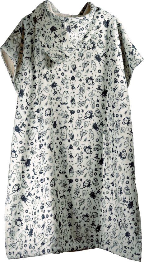 Poncho Negro de Alpaca Boca del monte - Gamboa