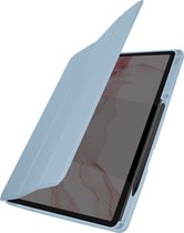 Hoes Geschikt voor Samsung Galaxy Tab S7 Plus/FE/S8 Plus Magnetisch Ondersteuning Blauw