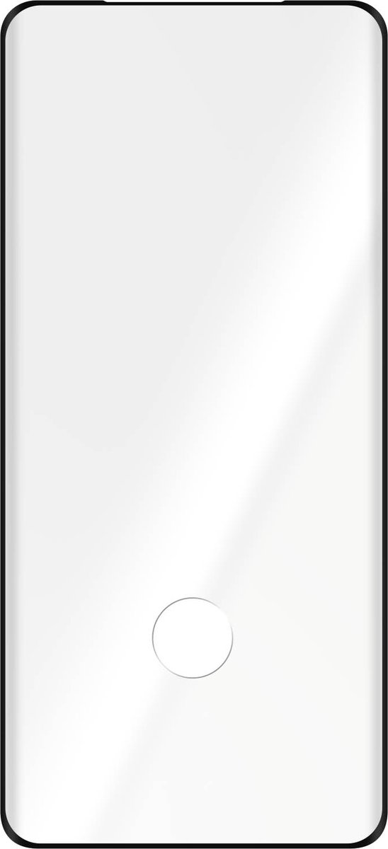Geschikt voor Samsung Galaxy S21 Ultra gehard glas 9H afgeschuinde rand zwart
