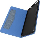 Geschikt voor Huawei MatePad 11 Case Stof Kaarthouder Stand blauw