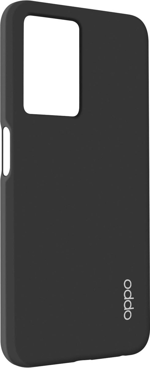 OPPO, Hoesje voor A57 / A57s in Silicone Soft Touch Antikras, Zwart
