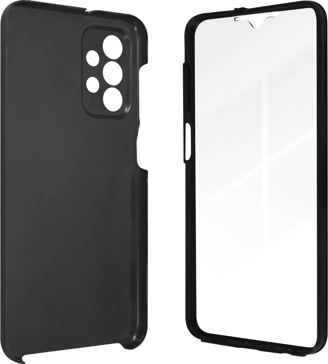 Integraal Hoesje Geschikt voor Galaxy A23 5G / M23 5G met harde achterkant