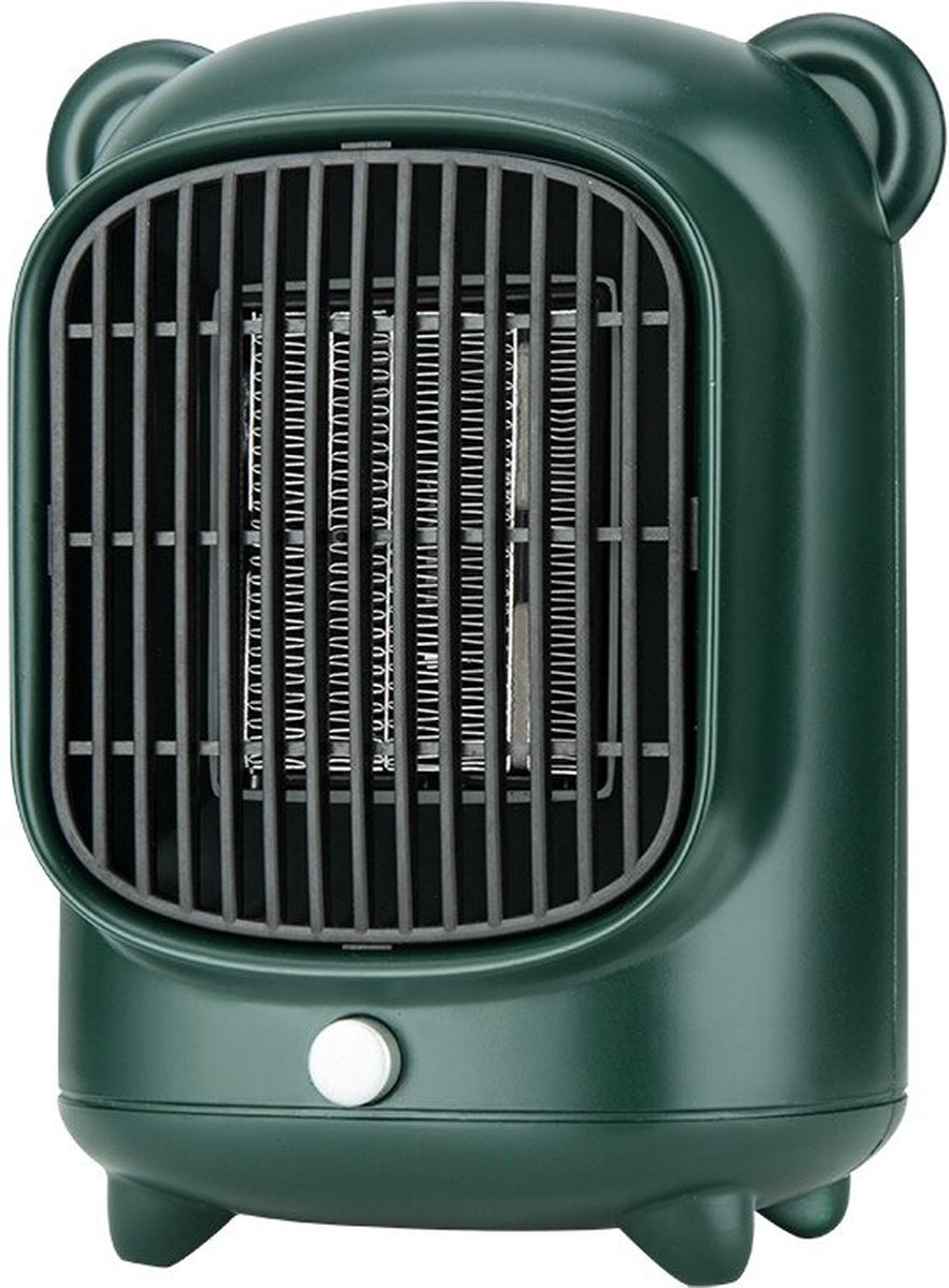 Elektrische kachel - Elektrische verwarming - Heater - 500W - Groen