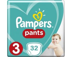 Pampers - Baby Dry Pants - Maat 3 - Mega Pack - 32 luierbroekjes