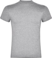 T-shirt Grijs chiné 'Teckel' avec poche poitrine marque Roly taille L