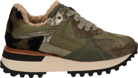 Alpe dames sneaker Kaki Maat 37 bol