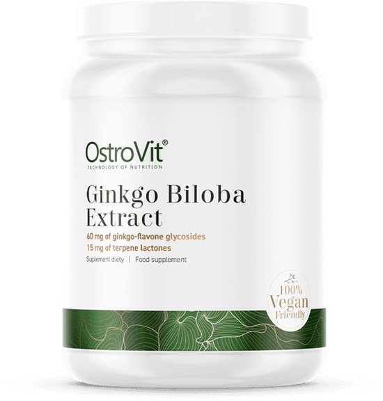 Ginkgo Biloba Poeder Vegan 50g OstroVit