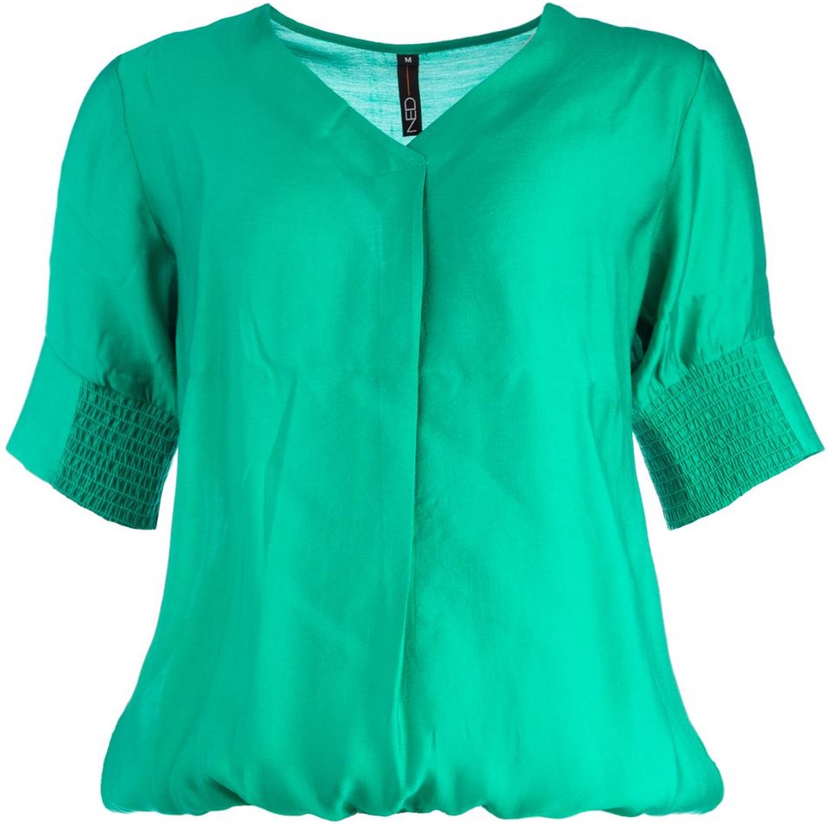NED Blouse Ralon 1 2 Ss 23s1 U184 04 236 Shade Glade Dames Maat - L