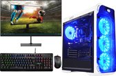 omiXimo - AMD Ryzen 5 4600G - Radeon Vega 7 - Gaming Set - 24" Gaming Monitor - Keyboard - Muis - Game PC met monitor - Complete Gaming Setup - 16 GB Ram - 240 GB SSD - LC988W - Windows 11 Pro