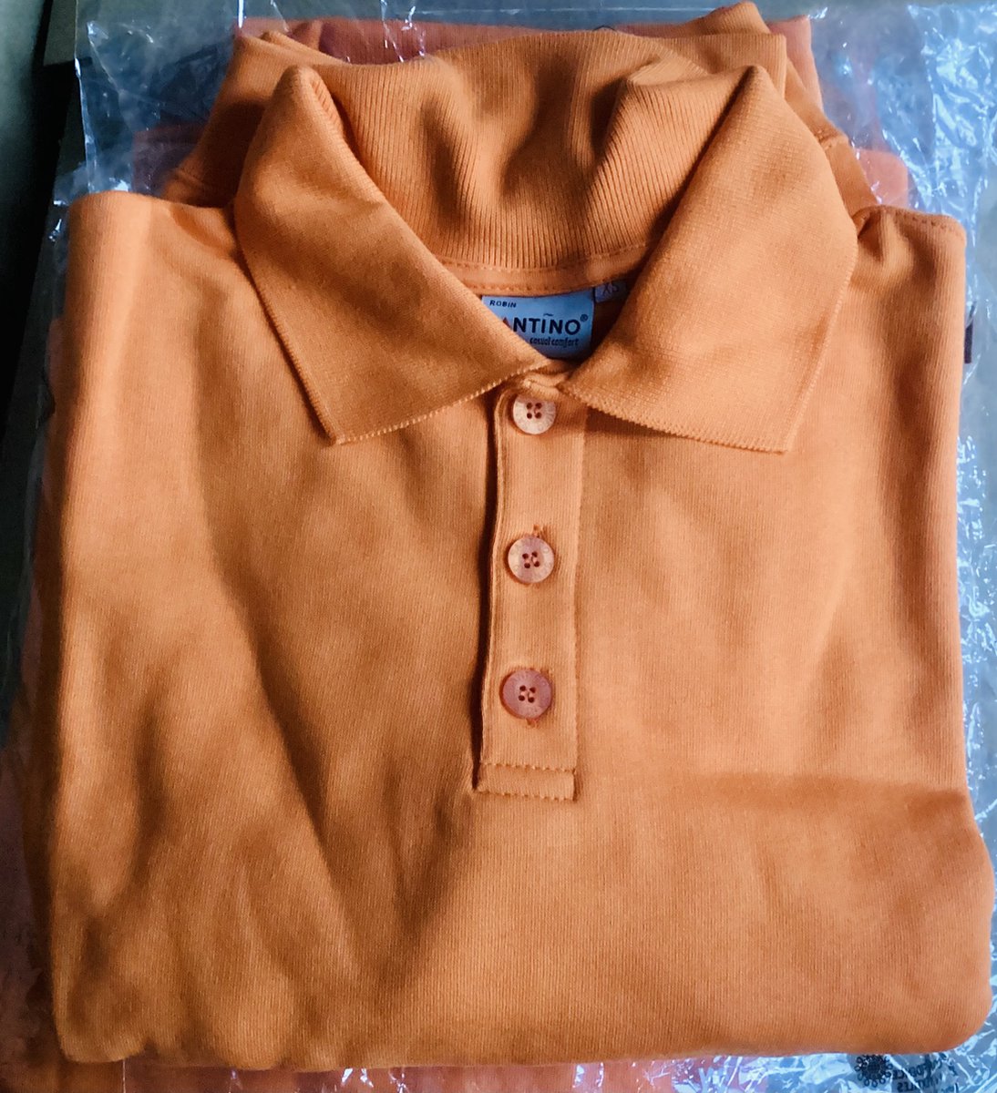 Polo Sweater, Santino Robin, kleur Oranje, maat XL