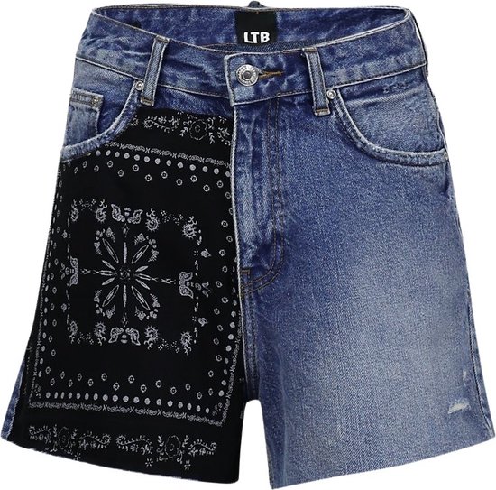 LTB Jeans Jadey Dames Shorts - Donkerblauw - S | bol.com