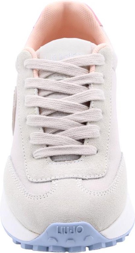 Liu Jo Sneaker Donna In Misto Pelle - Colore Ivory, Modello BA5013PX602, Taglia 41