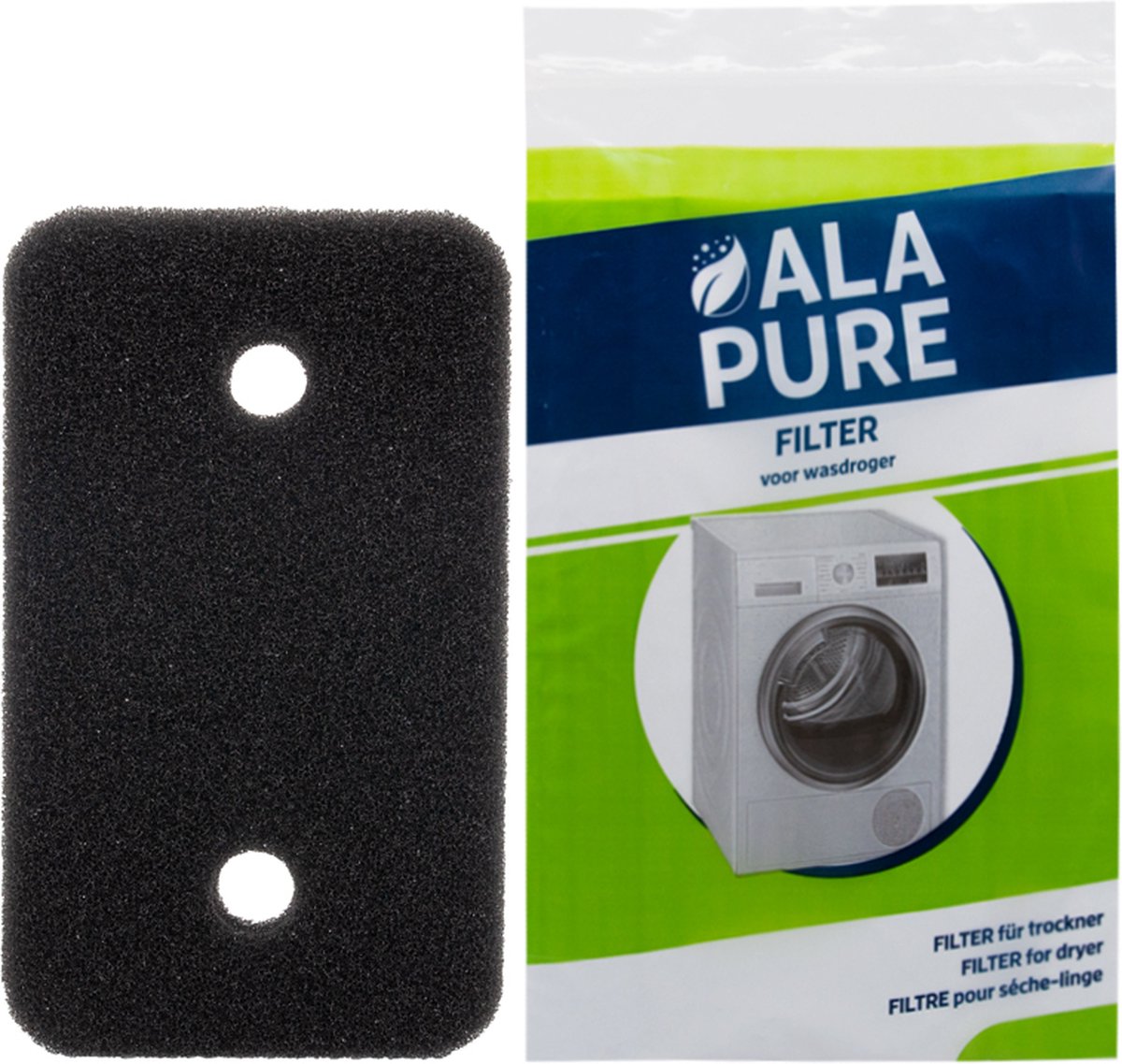 4 Filtri In Schiuma Per Asciugatrice Miele T1 - 21x16x3 Cm - Ricambio Materiale Di Consumo